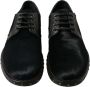 Dolce & Gabbana Luxe Zwarte Kalf Bont Derby Schoenen Black Heren - Thumbnail 8