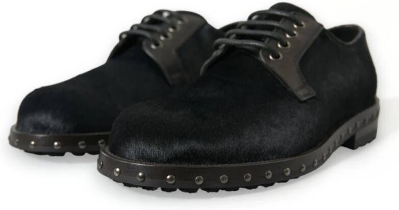 Dolce & Gabbana Laced Shoes Black Heren