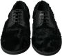 Dolce & Gabbana Leren Bont Lace Up Derby Dress Shoes - Thumbnail 17