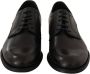Dolce & Gabbana Zwarte Leren Derby Schoenen Gemaakt in Italië Black Heren - Thumbnail 61