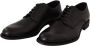 Dolce & Gabbana Zwarte Leren Derby Schoenen Gemaakt in Italië Black Heren - Thumbnail 62