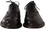 Dolce & Gabbana Zwarte Leren Veterschoenen Black Heren - Thumbnail 11