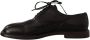 Dolce & Gabbana Zwarte Leren Veterschoenen Black Heren - Thumbnail 14