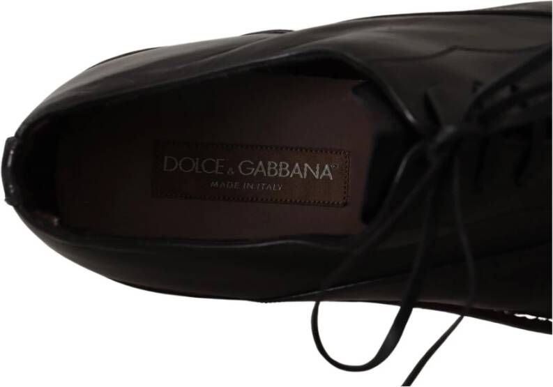 Dolce & Gabbana Laced Shoes Black Heren