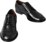 Dolce & Gabbana Herenleren Derby Oxford Wingtip Schoenen Black Heren - Thumbnail 4