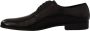 Dolce & Gabbana Elegante Zwarte Leren Derby Schoenen Black Heren - Thumbnail 12
