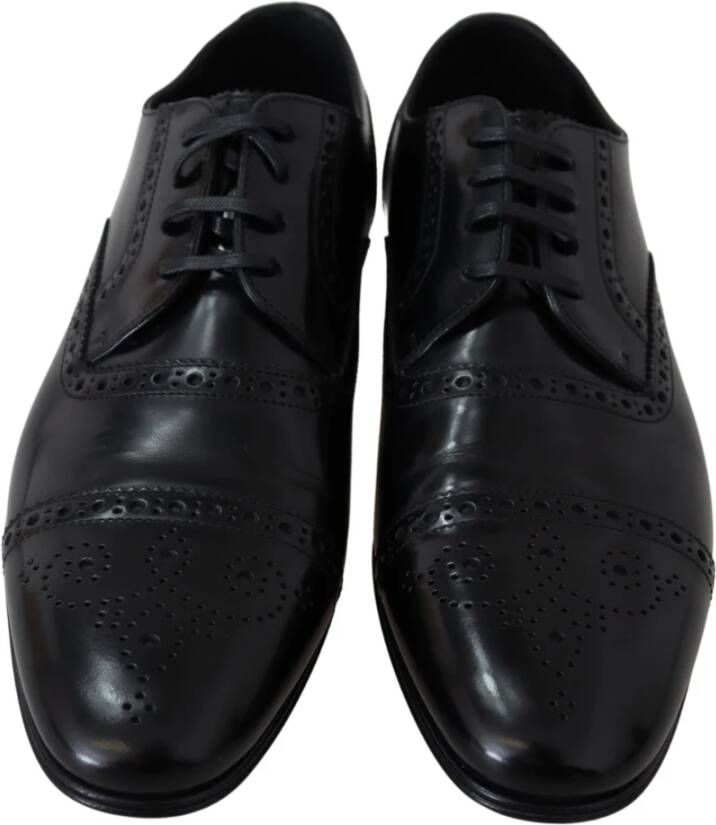 Dolce & Gabbana Laced Shoes Black Heren