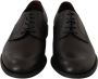 Dolce & Gabbana Zwarte Leren Derby Schoenen Gemaakt in Italië Black Heren - Thumbnail 38