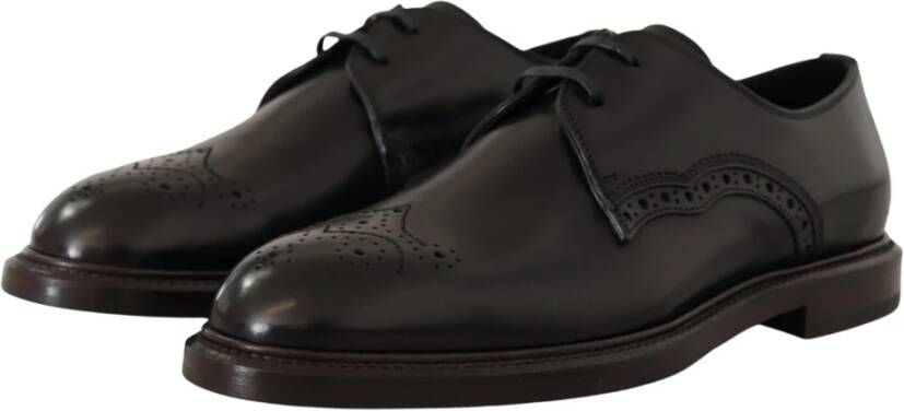 Dolce & Gabbana Laced Shoes Black Heren