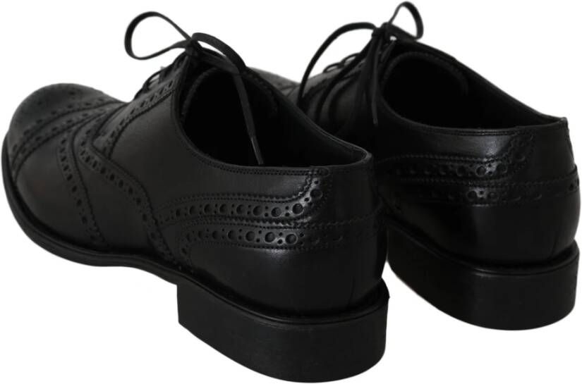 Dolce & Gabbana Laced Shoes Black Heren
