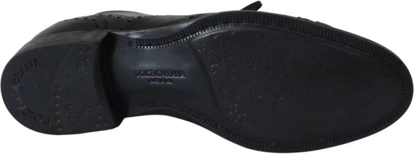 Dolce & Gabbana Laced Shoes Black Heren