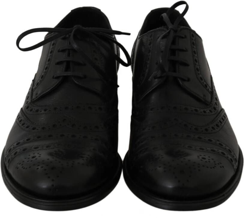 Dolce & Gabbana Laced Shoes Black Heren