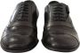 Dolce & Gabbana Prachtige Bruine Leren Oxford Kostuumschoenen met Hagedissenprint Brown Heren - Thumbnail 9