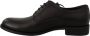 Dolce & Gabbana Authentieke Italiaanse Derby Formele Schoenen Black Heren - Thumbnail 5