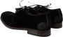 Dolce & Gabbana Zwart fluwelen veterschoenen in verouderde stijl - Thumbnail 6