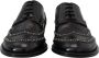 Dolce & Gabbana Zwarte Studded Derby Jurk Schoenen Black Heren - Thumbnail 8