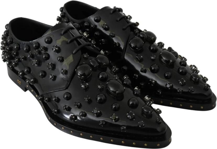 Dolce & Gabbana Laced Shoes Black Heren