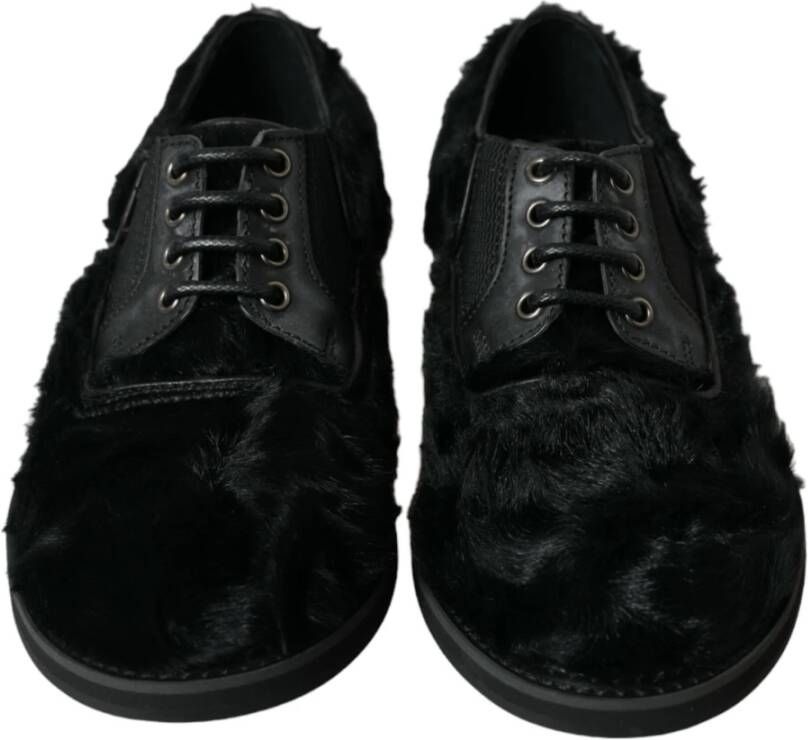 Dolce & Gabbana Laced Shoes Black Heren