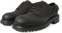 Dolce & Gabbana Retro Glitter Derby Schoenen met Veters Black Heren - Thumbnail 4