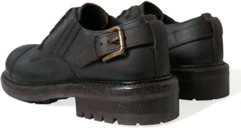Dolce & Gabbana Laced Shoes Black Heren