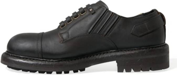 Dolce & Gabbana Laced Shoes Black Heren