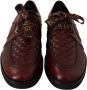 Dolce & Gabbana Rode Leren Veterschoenen voor Formele Gelegenheden Red Heren - Thumbnail 15