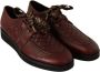 Dolce & Gabbana Rode Leren Veterschoenen voor Formele Gelegenheden Red Heren - Thumbnail 16