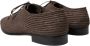 Dolce & Gabbana Raffia Derby Lace Up Geklede Schoenen - Thumbnail 5