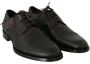 Dolce & Gabbana Stijlvolle Bruin Leren Veterschoenen Brown Heren - Thumbnail 3