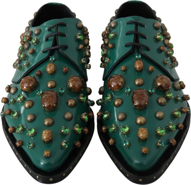 Dolce & Gabbana Laced Shoes Green Dames