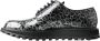 Dolce & Gabbana Elegante Twee-Tinten Derby Schoenen Multicolor Dames - Thumbnail 10