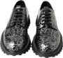 Dolce & Gabbana Elegante Twee-Tinten Derby Schoenen Multicolor Dames - Thumbnail 13