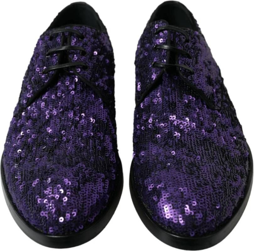 Dolce & Gabbana Laced Shoes Purple Dames