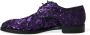 Dolce & Gabbana Oxford Geklede Schoenen Met Lovertjes - Thumbnail 6