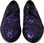 Dolce & Gabbana Oxford Geklede Schoenen Met Lovertjes - Thumbnail 12