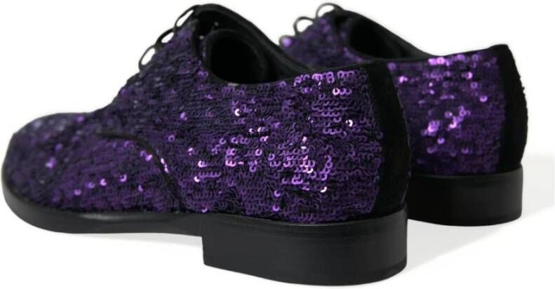 Dolce & Gabbana Laced Shoes Purple Heren