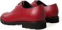 Dolce & Gabbana Rode leren Oxford jurkschoenen Red Heren - Thumbnail 4