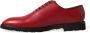 Dolce & Gabbana Rode leren Oxford jurkschoenen Red Heren - Thumbnail 5