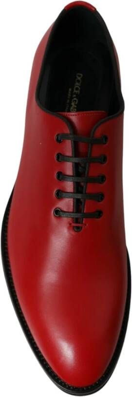 Dolce & Gabbana Laced Shoes Red Heren