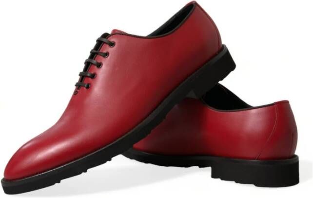 Dolce & Gabbana Laced Shoes Red Heren