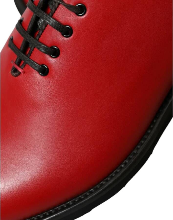 Dolce & Gabbana Laced Shoes Red Heren