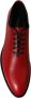 Dolce & Gabbana Rode leren Oxford-schoenen Elegante stijl Red Heren - Thumbnail 24