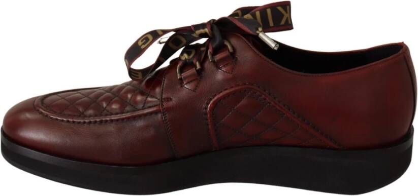 Dolce & Gabbana Laced Shoes Red Heren