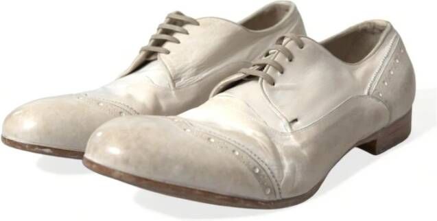 Dolce & Gabbana Laced Shoes White Heren
