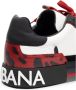 Dolce & Gabbana Lage Portofino Leren Sneakers Multicolor Heren - Thumbnail 5