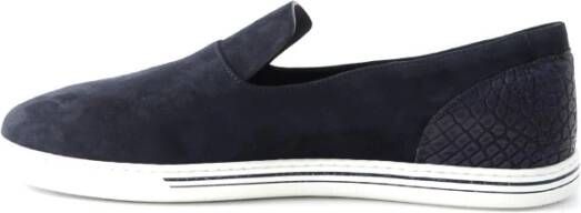 Dolce & Gabbana Lage Saint Tropez Sneakers voor Heren Blue Heren