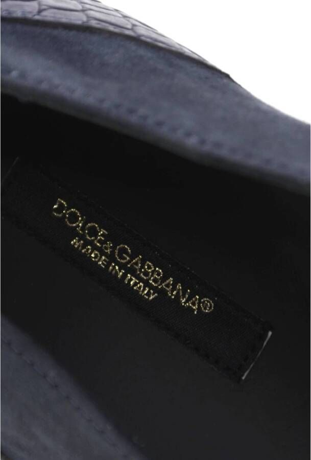 Dolce & Gabbana Lage Saint Tropez Sneakers voor Heren Blue Heren