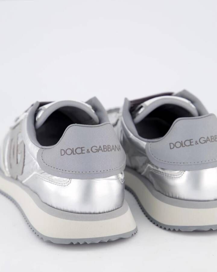Dolce & Gabbana Metallic Cushion Sneaker voor dames
