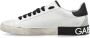 Dolce & Gabbana Lage Top Wit Zwart Sneakers Ss24 White Heren - Thumbnail 2