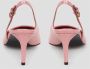 Dolce & Gabbana Lakleren Hoge Hakken met Band Pink Dames - Thumbnail 5